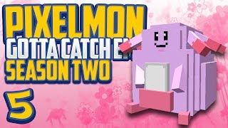 Minecraft Pixelmon "Take a Chansey!" Gotta Catch 'Em All S2 Episode 5 (Minecraft Pokemon Mod)