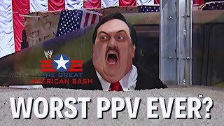 Is This The Worst WWE Show Of All-Time? - WWE Great American Bash 04 | APRON BUMP PODCAST - Ep 302