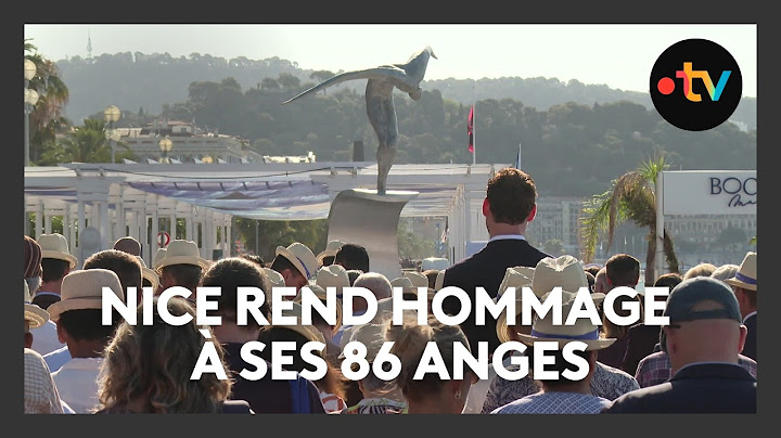 Nice rend hommage aux 86 victimes de l'attentat qui a frappé la ville le 14 juillet 2016