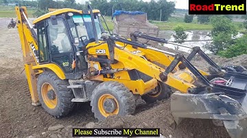 JCB Backhoe loading Gravel in Tipper-wow video.Amazing work.