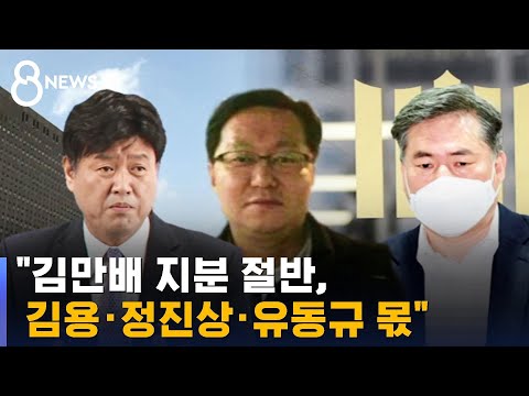 "김용·정진상·유동규, 김만배에 428억 나눠 받기로" / SBS