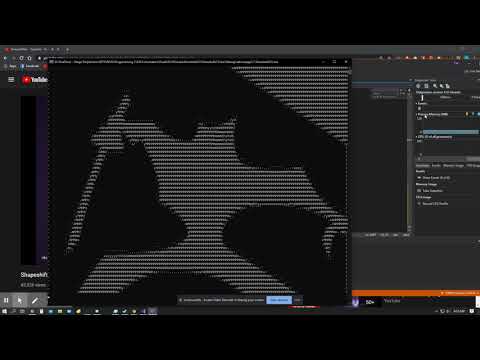 Samurai Jack ASCII Animation program in c# console