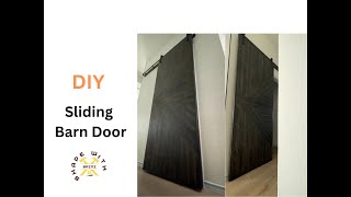 DIY Barn Door / Sliding Bar Door
