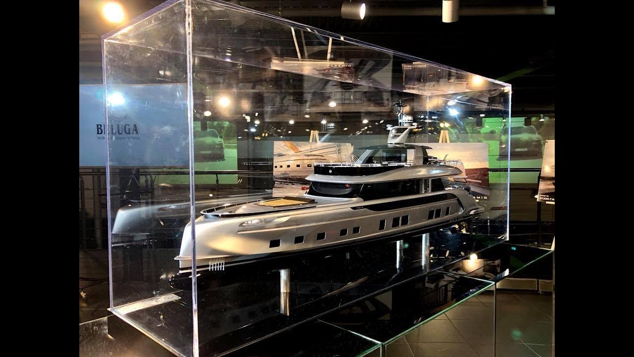 Презентация первой суперяхты Dynamiq GTT-115 Hybrid с дизайном от Studio F.A. Porsche