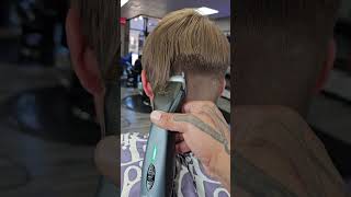 Clean Light Fade Barbershop Shenanigans Female Barber How To Fade With One Blade