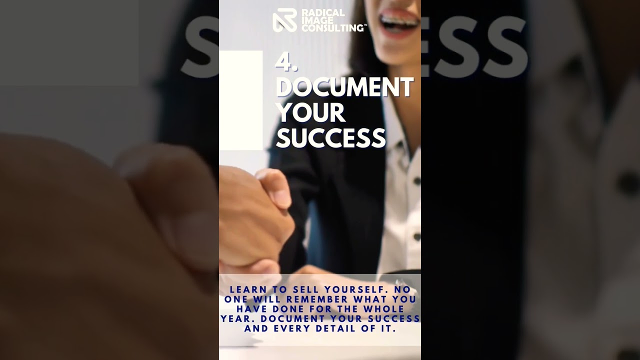 7 Habits to get you Promoted. Radical Image Consulting | Rosy Iyenkutty 