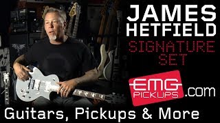 James Hetfield talks with EMGtv about guitars, pickups and more