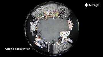Milesight 5MP 360° Panoramic H.265+ Fisheye Camera - Image Quality