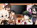Bnha react to deku past self part 2 (Ships)