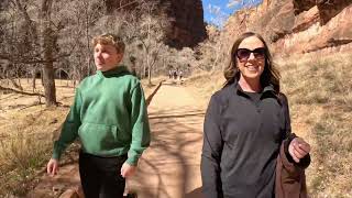 Zion National Park Day Two March 2025