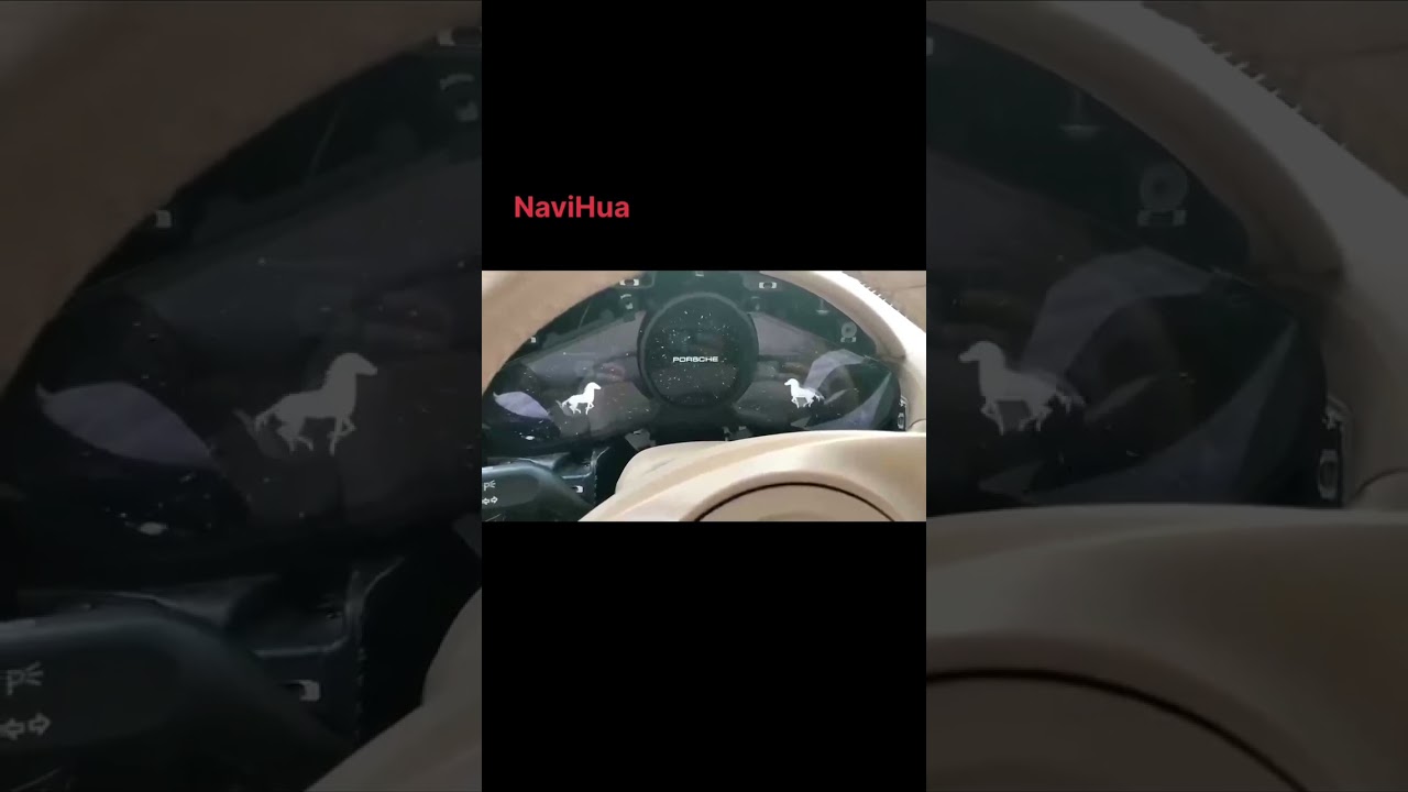 Porsche Cayenne 2011-2016  digital instrument cluster dashboard speed meter display screen 