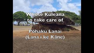 PROTECTING PŌHAKU LANAI/LANAIKEKANE ON THE NORTH SHORE O`AHU