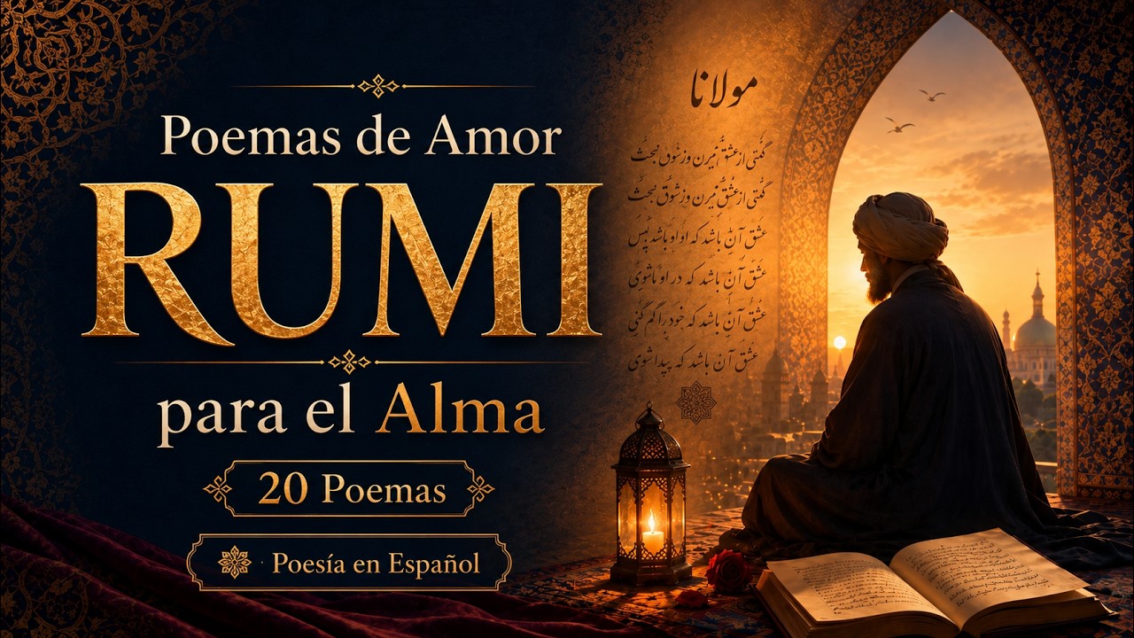 El Amor Según RUMI | 20 Poemas que Tocan el Alma - YouTube