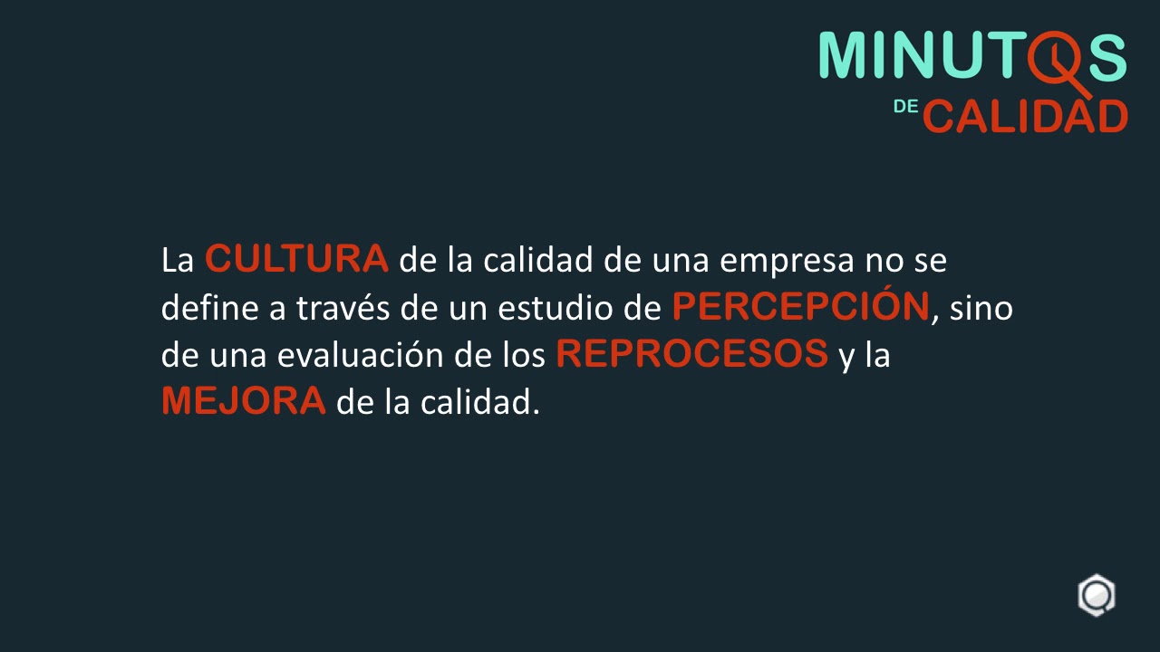 ¿Cómo medir la cultura de la calidad en una organización? - YouTube
