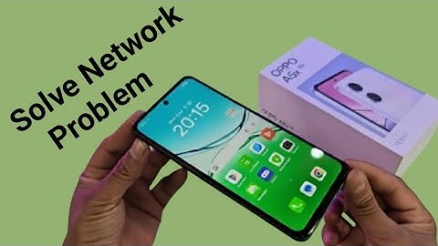 OPPO A5x 5G: Hoe los ik netwerkproblemen op?