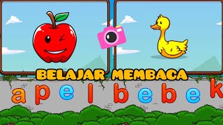 Video Edukasi Kartun Belajar Membaca Anak TK PAUD (HD)