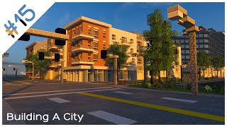 Building A City #15 (S2) // Apartments // Minecraft Timelapse