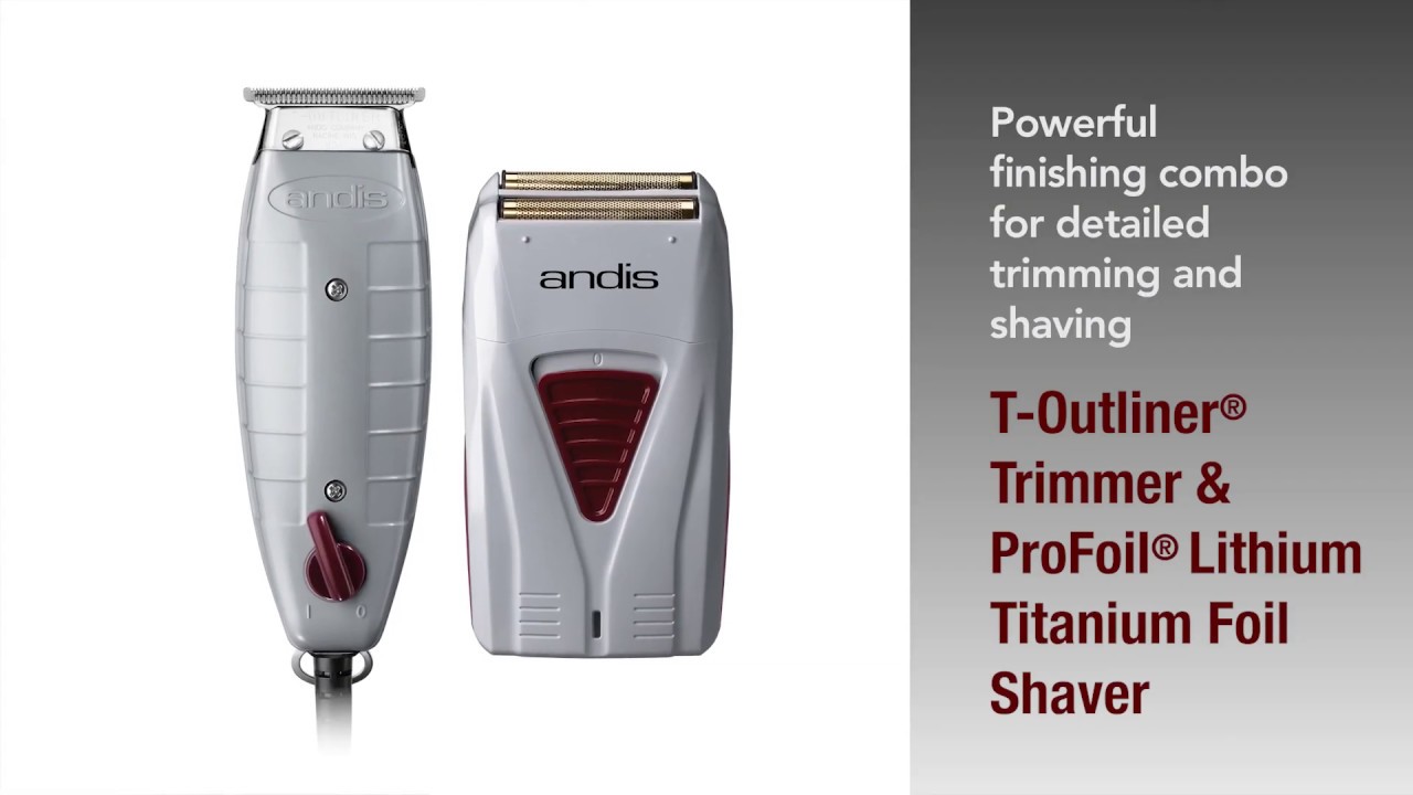 andis trimmer and shaver combo