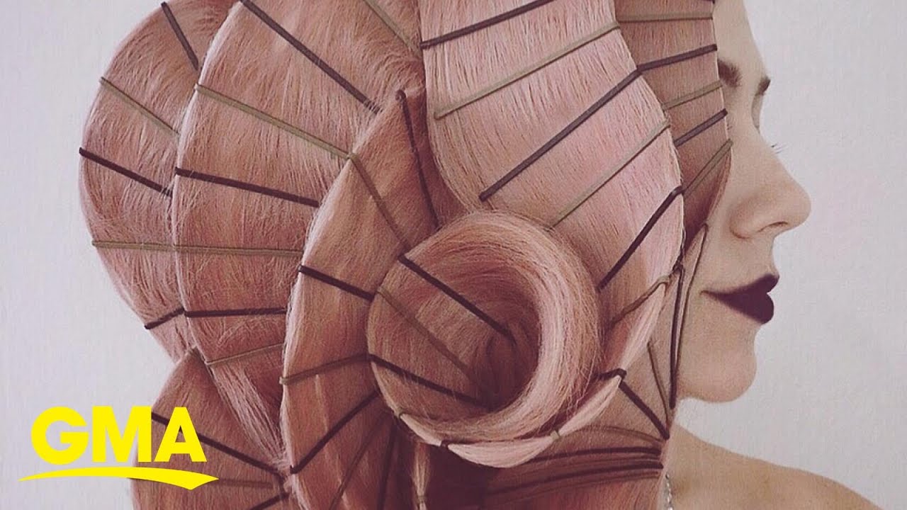 We can 'hairdly' believe how this woman transforms hairstyles into