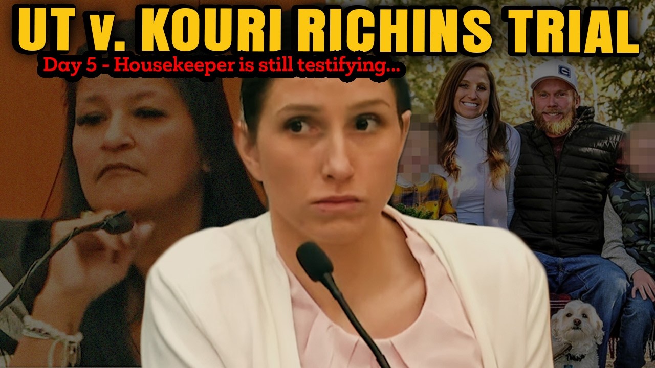 LIVE: Afternoon Session -  Kouri Richins Trial Day 5 (Part 2)