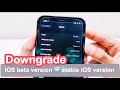 Downgrade iOS 14.2 Beta to Stable iOS 14.0.1 Version without losing DATA - Windows/MacOS Tutorial