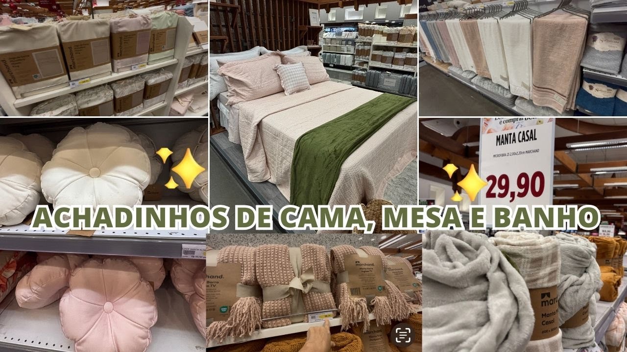 🏡 ACHADINHOS de CAMA , MESA E BANHO 🏡