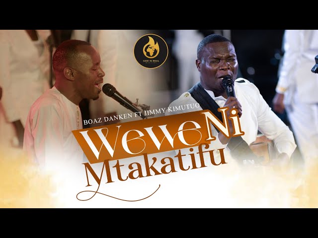 Boaz Danken Ft Jimmy Kimutuo - Wewe  ni Mtakatifu  (Live Music Video) Spontaneous #IntimacywithJESUS class=