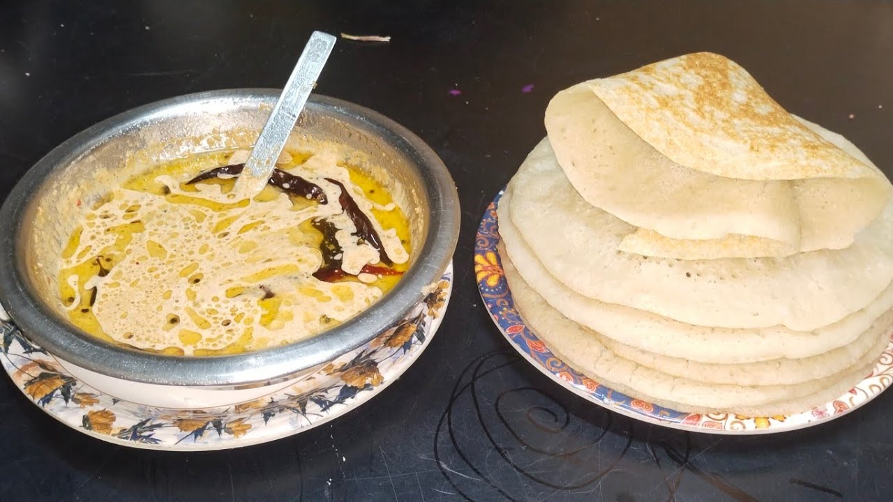 Appam Recipe With Chutney | appam recipe - YouTube