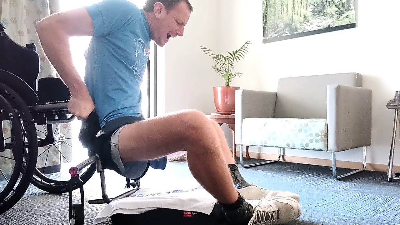 Injury update - earth to wheelchair