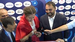 Hurbaşkanı Recep Tayyip Erdoğandan Yasemin Adar Yiğite Tebrik Telefonu