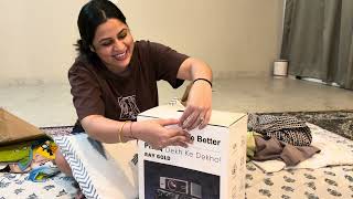 I Bought Pixpaq Ray Gold Projector 😍 Unboxing + Setup at Home