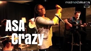 Asa en studio "Crazy" (Gnarls Barkley cover) chords