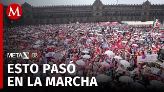 Así fue la marcha de la 'Marea Rosa' dirigida por Taboada y Gálvez