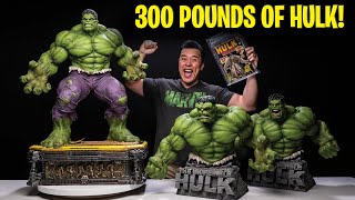 THE BEST HULK STATUE X 3!!! XM Studios & Legendary Beast Incredible Hulk - Premiere Edition!