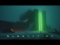 Substation  blade runner ambience cozy cyberpunk ambient music for deep relaxation and focus