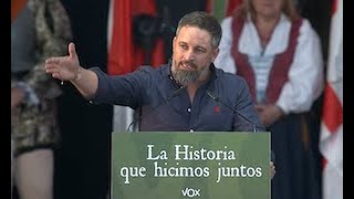 Santiago Abascal: «Quieren desenterrar a José Antonio, al que ellos fusilaron»