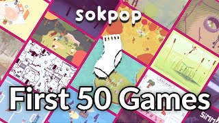 50 SOKPOP GAMES - The first fifty Sokpop games