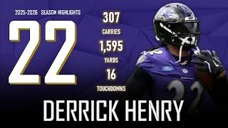 Derrick Henry || 2025-2026 Baltimore Ravens Highlights