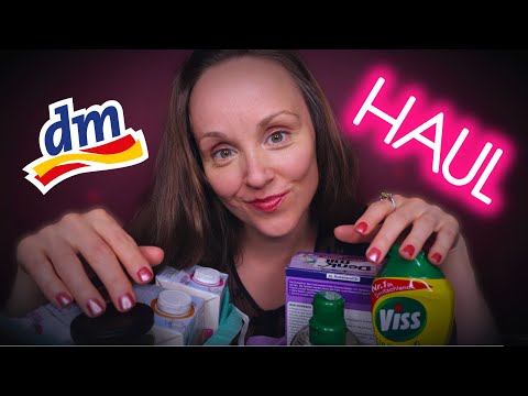 ASMR XXL DM HAUL 🩷💜💚 | Haushaltsmittel, Lebensmittel & Beauty Produkte | Sanft Geflüstert