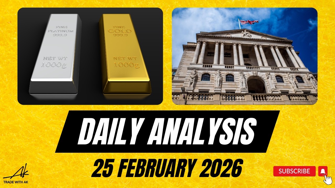 Daily Forex Analysis  | 25th Feb 2026 | Trade with AK | FX Careers |  Anoop Upadhyaye