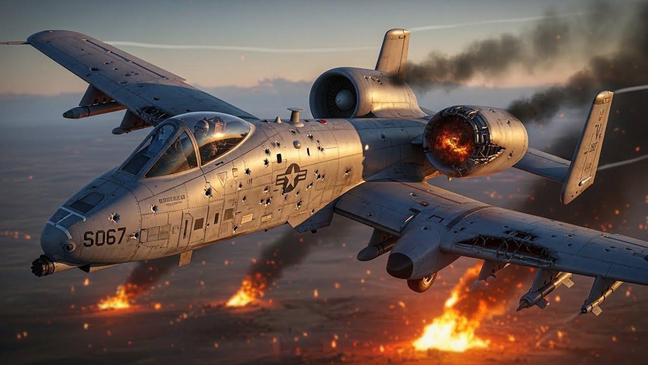 Майор сказал, что всё кончено — пока самолёт А-10 не прорвался сквозь огонь.