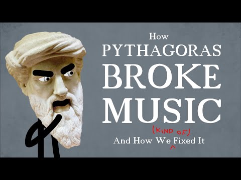 How Pythagoras Broke Music (and how we kind of fixed it) [see comments for corrections]