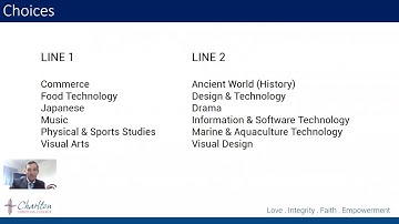 Subject Selections Stage 5