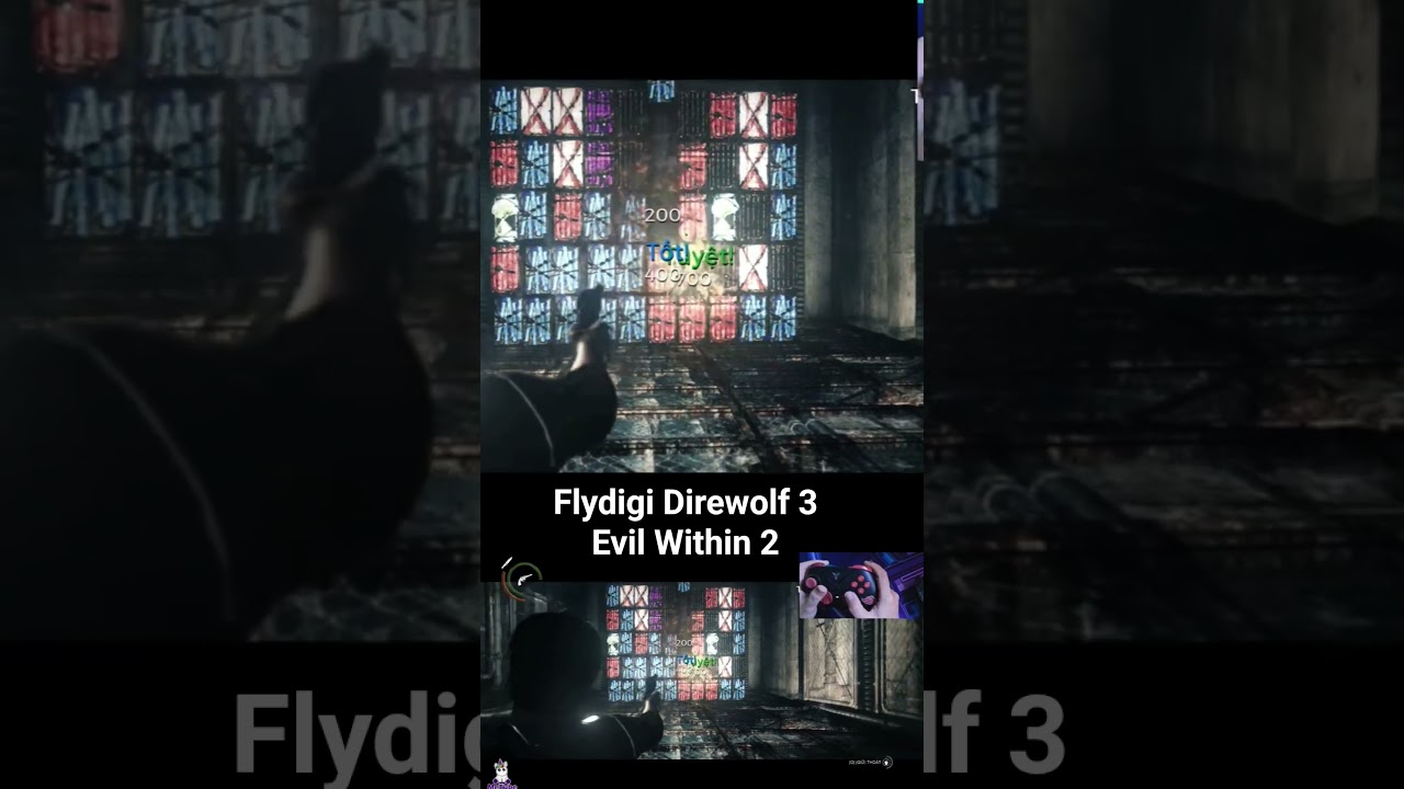 Test Gyro on Flydigi Direwolf 3 - Evil Within 2 