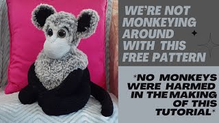 A Capuchin Monkey that's something new under the sun?  Circular Knitting & socks have joined forces