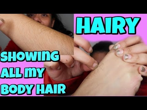 HAIRY FEMALES - showing EXTREME female body hair