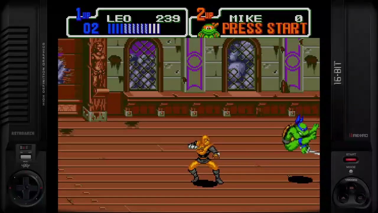 tmnt hyperstone heist stage 2; haunted ghost ship at sea and a face off with rocksteady?