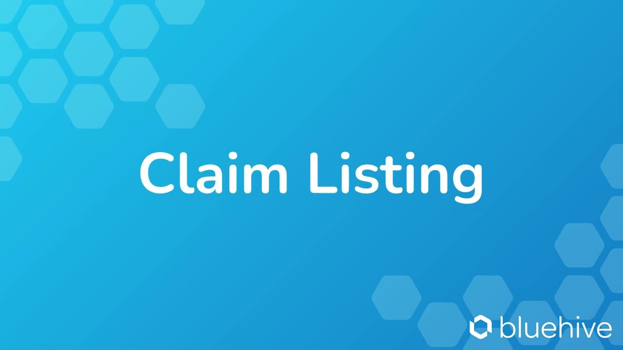 Claiming a Listing