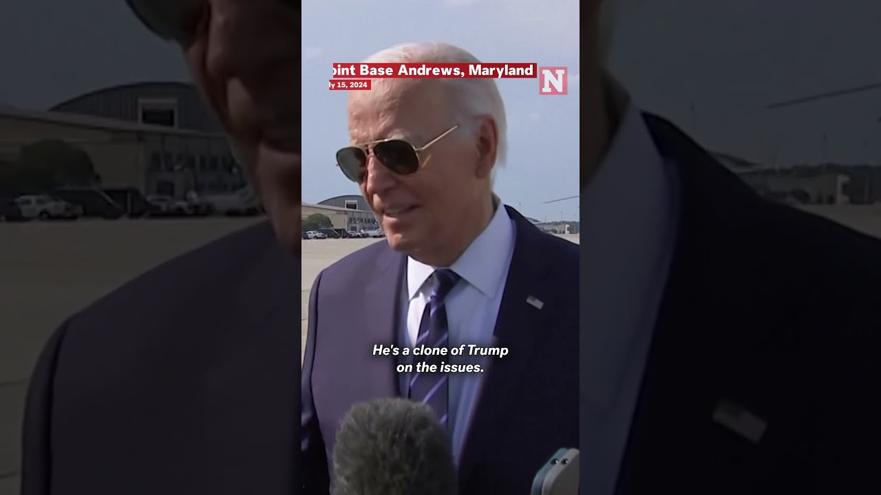 Biden Slams J.D. Vance As 'Clone Of Trump On The Issues'