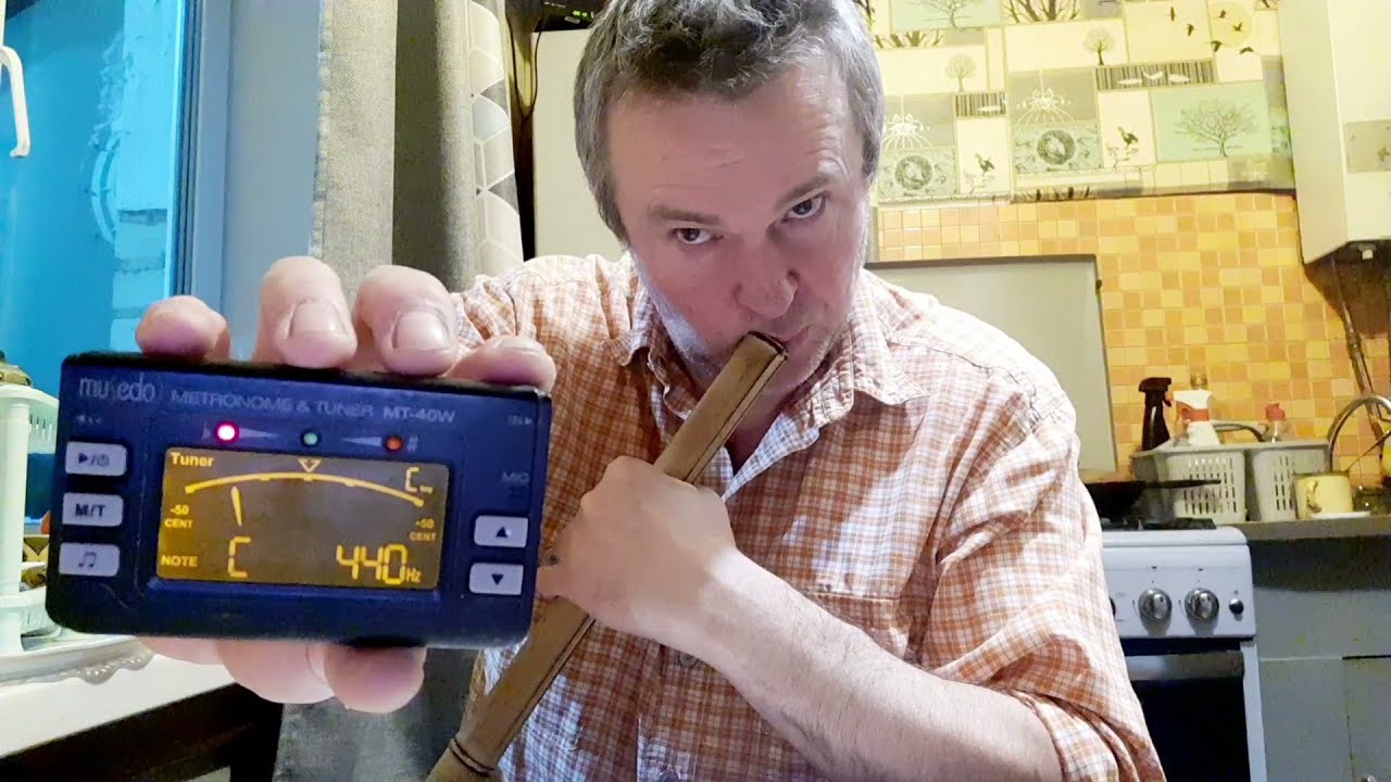 Японская флейта Хотику (Сякухати) из бамбука своими руками.